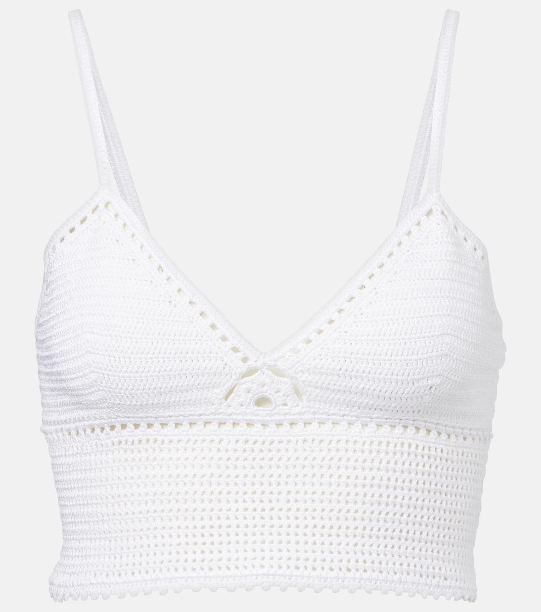 Cropped-Top aus Häkelstrick | Ralph Lauren Collection