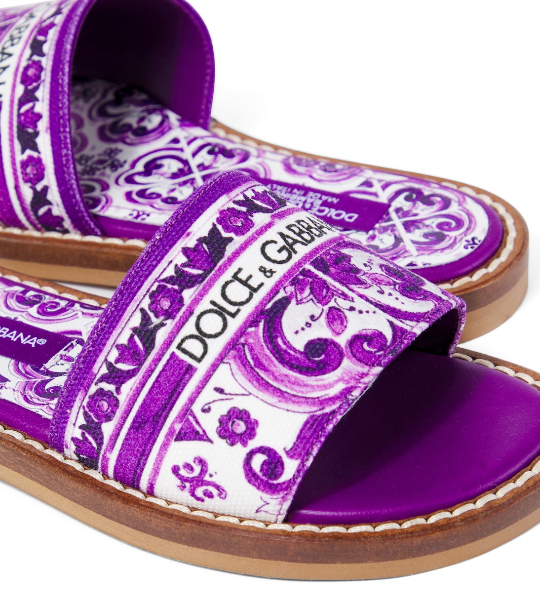Majolica canvas slides | Dolce&Gabbana Kids