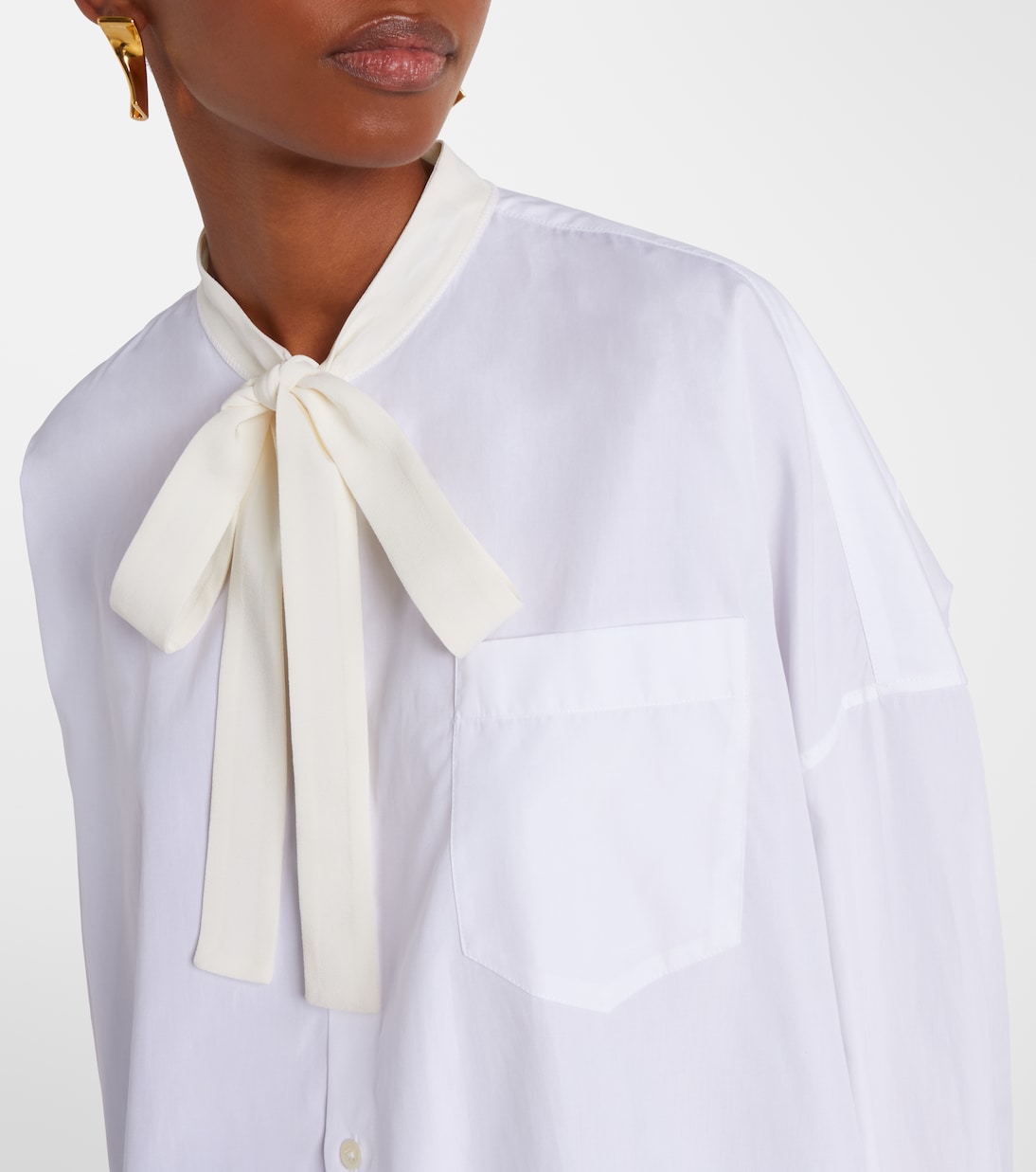 Hemdblusenkleid aus Baumwolle | Marni