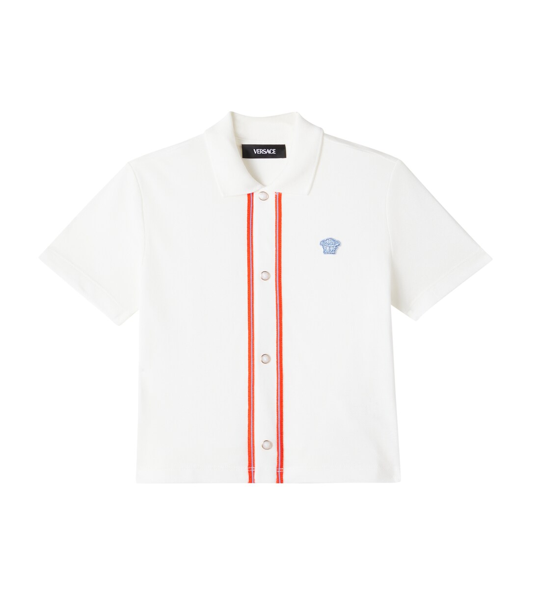La Medusa cotton polo shirt | Versace Kids