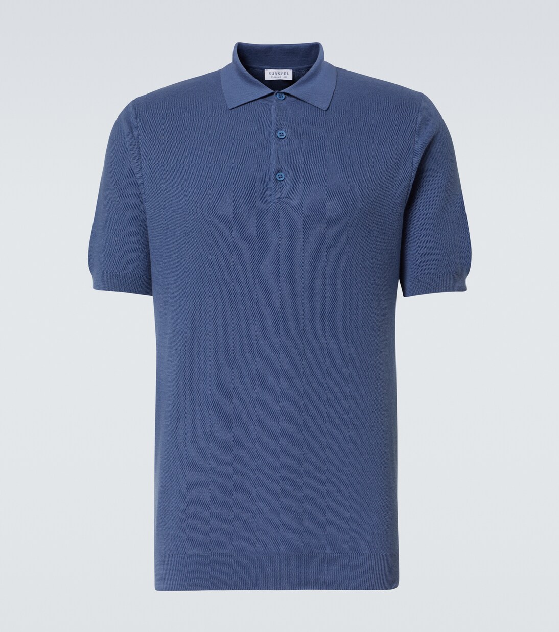 Cotton polo shirt | Sunspel
