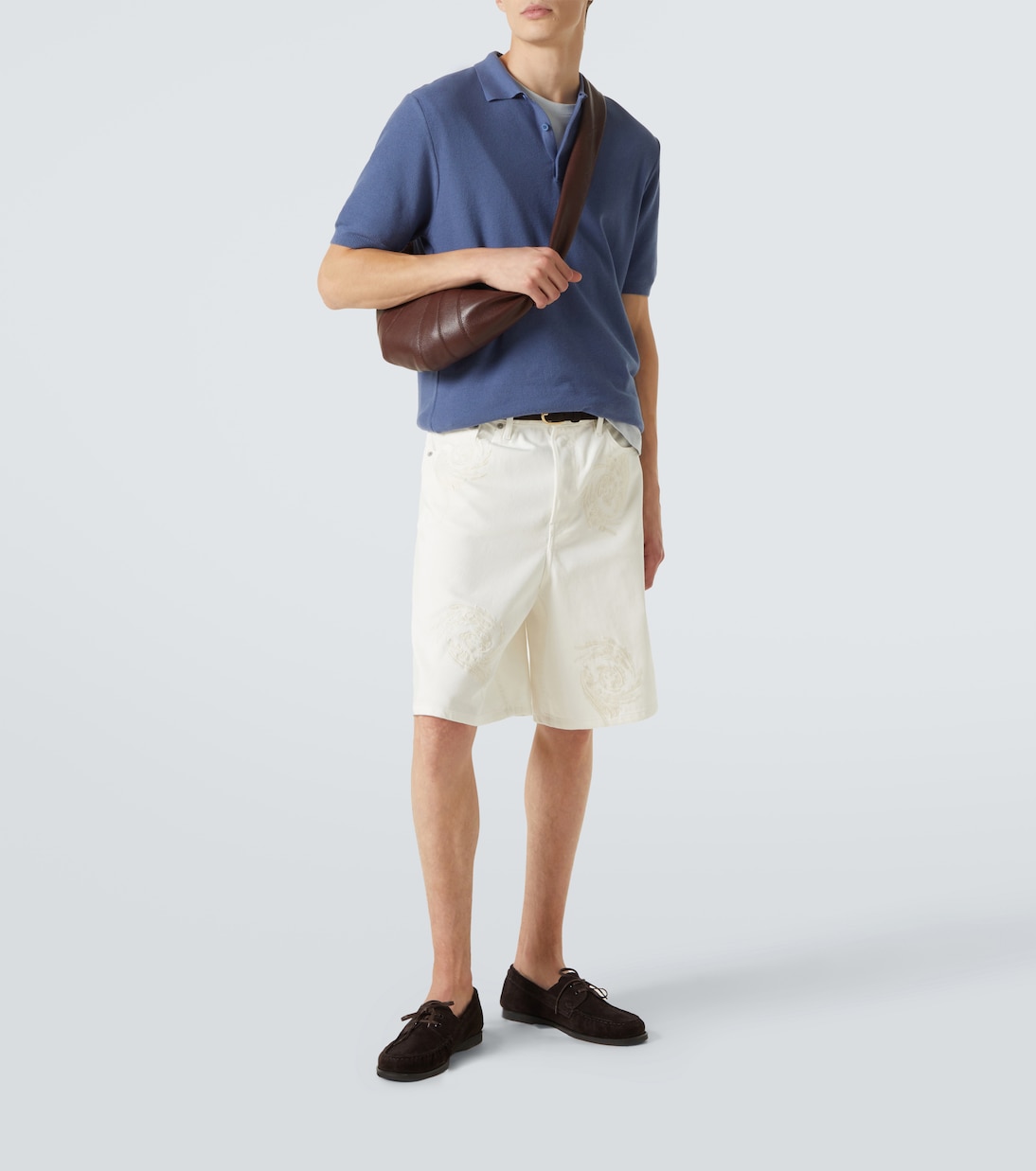 Cotton polo shirt | Sunspel