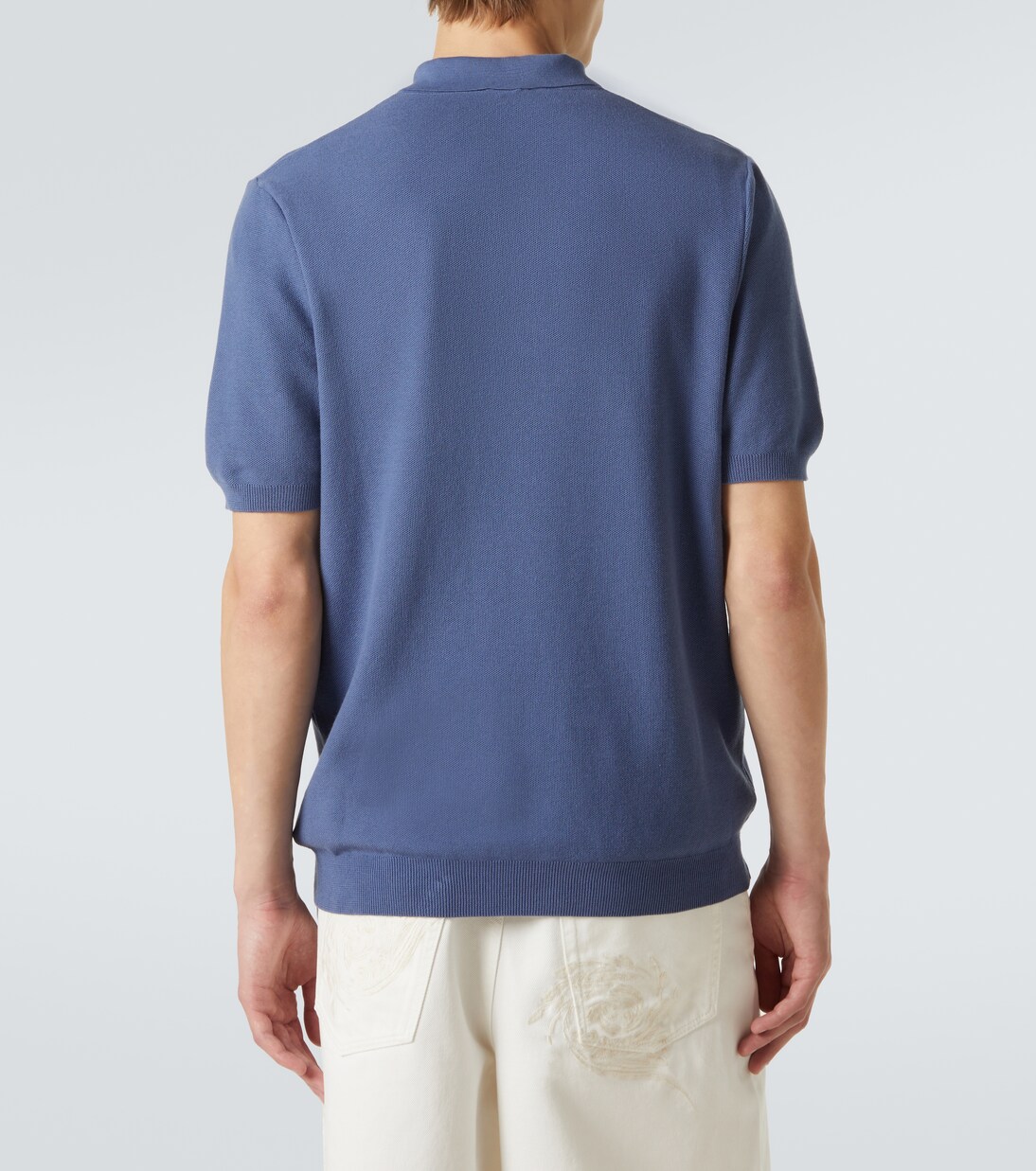 Cotton polo shirt | Sunspel