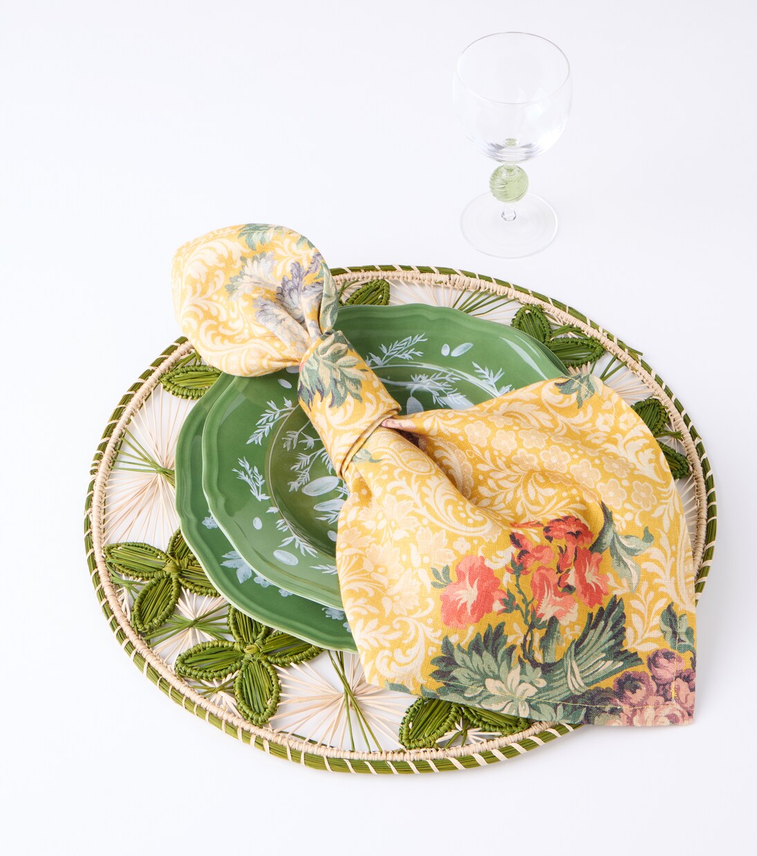 Peonia set of 4 linen napkins | Cabana