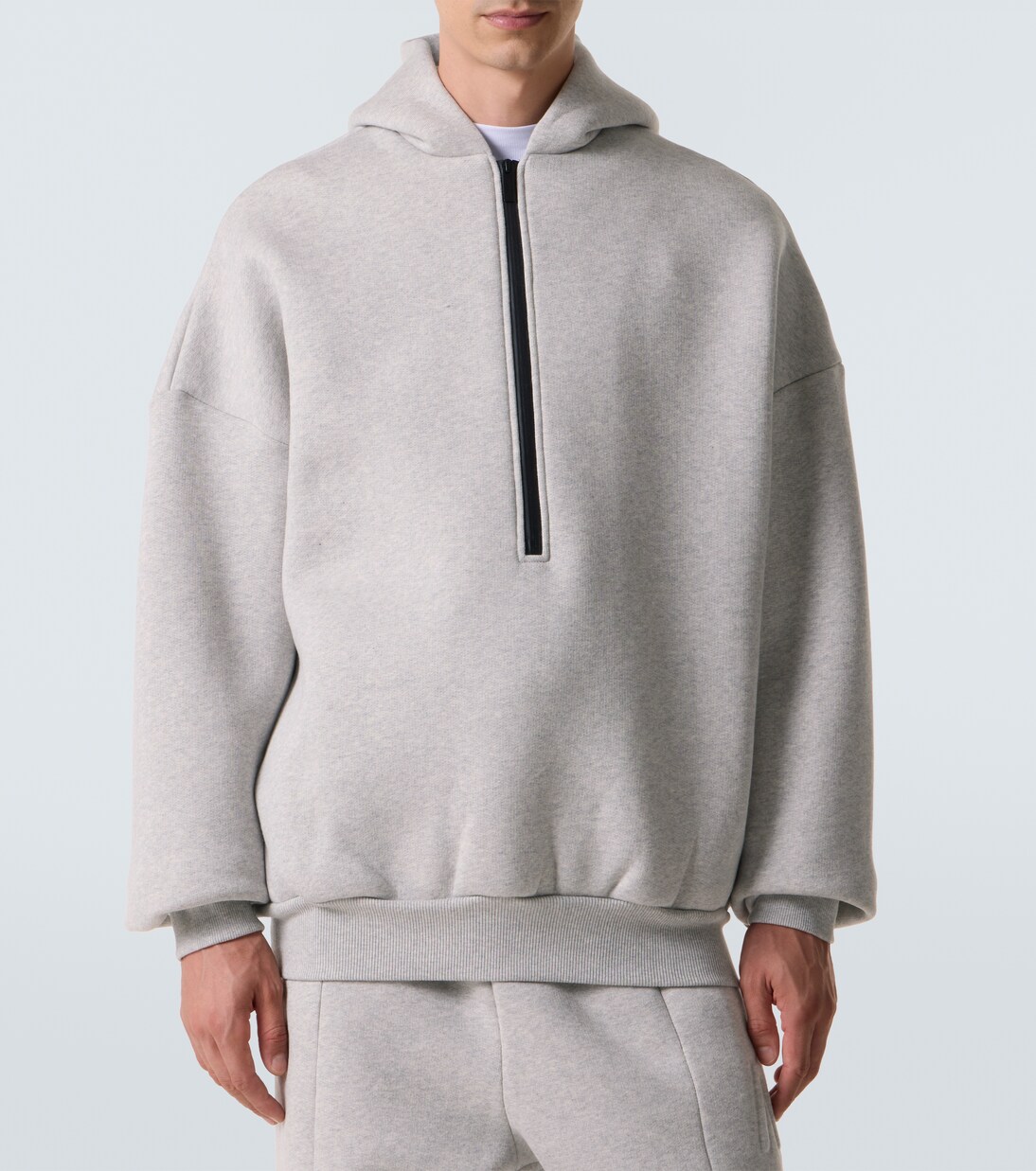 Cotton-blend half-zip hoodie | Fear of God