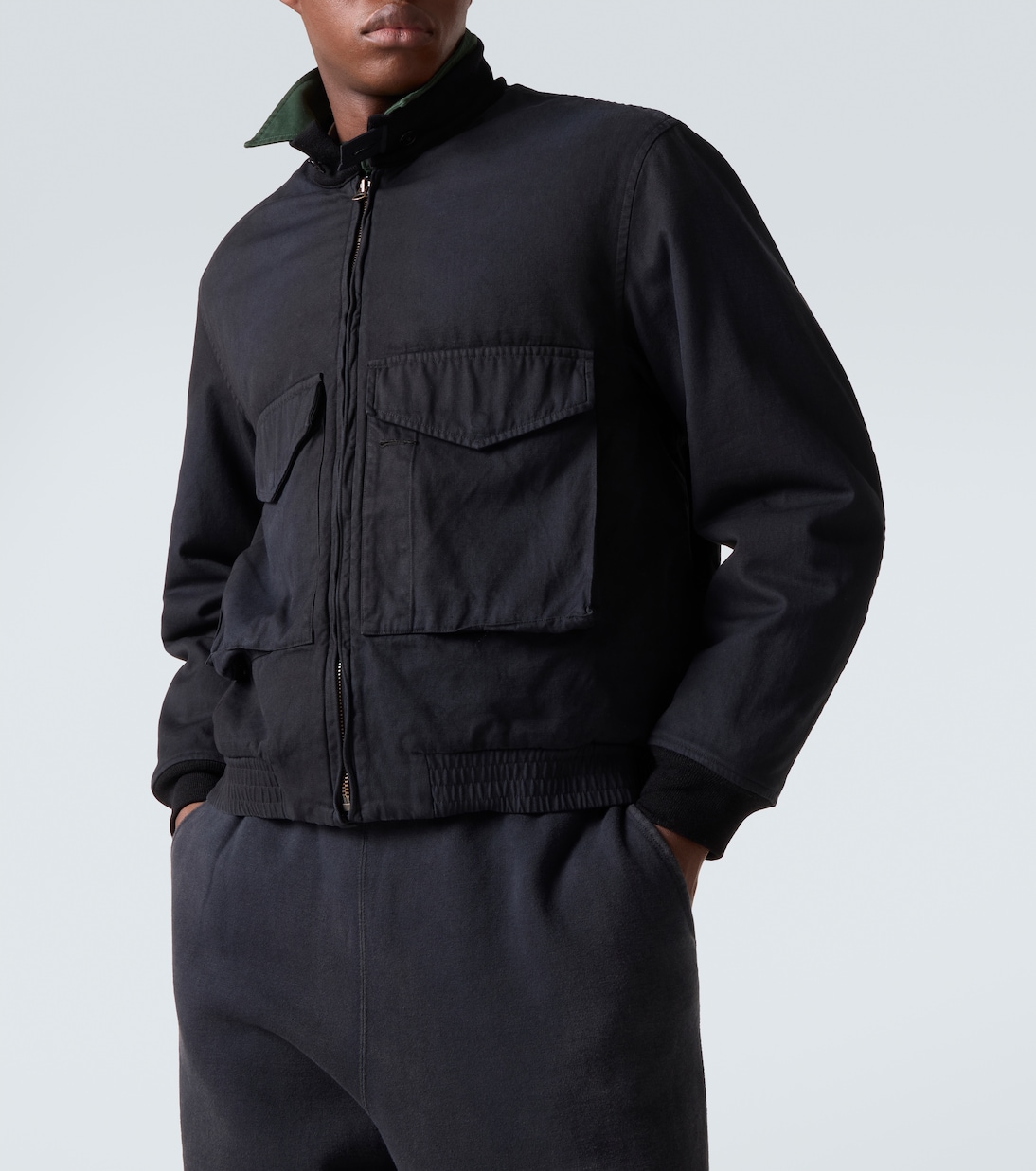 Feldjacke Vintage US Navy aus Baumwolle | A.Presse