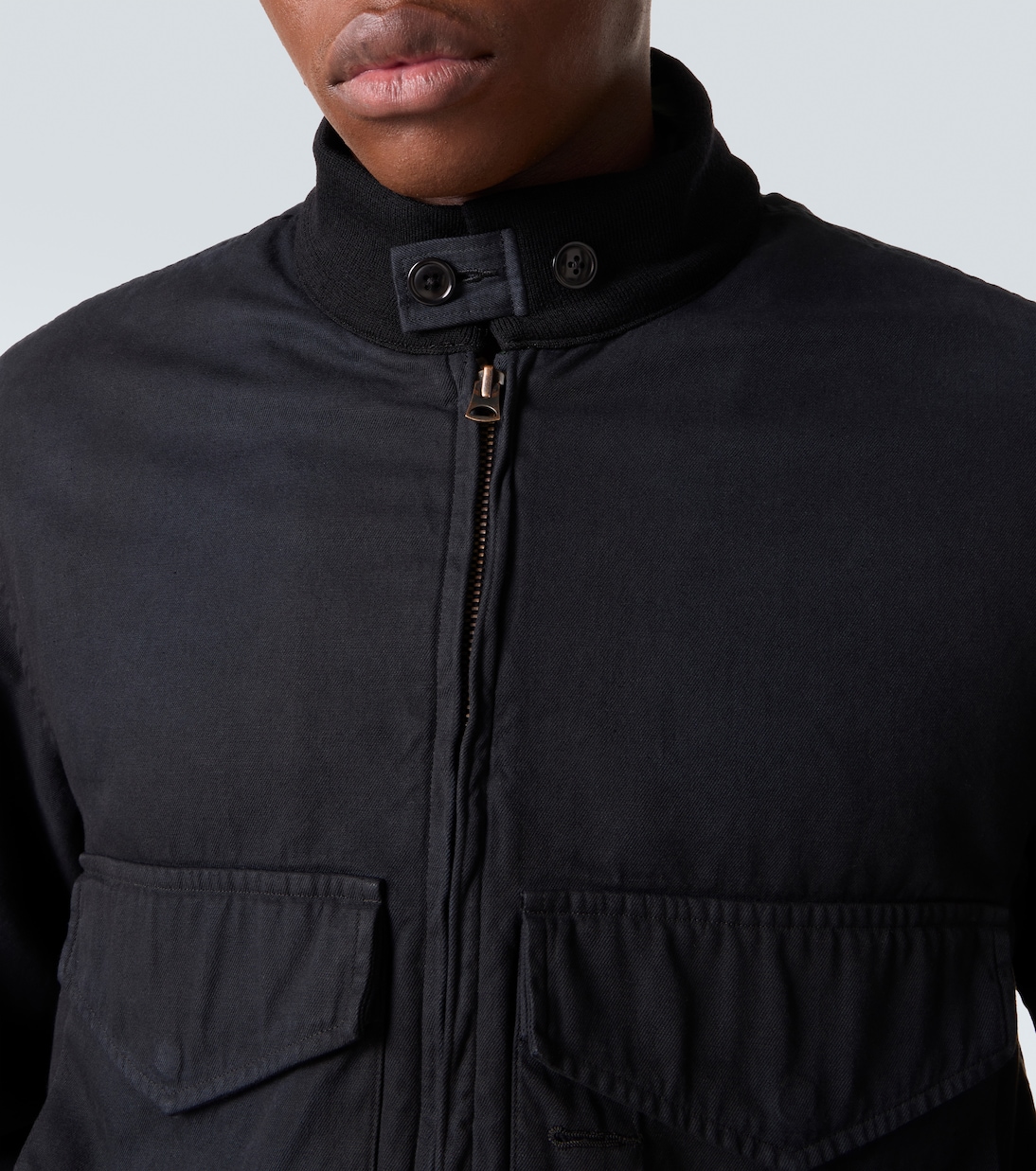 Feldjacke Vintage US Navy aus Baumwolle | A.Presse