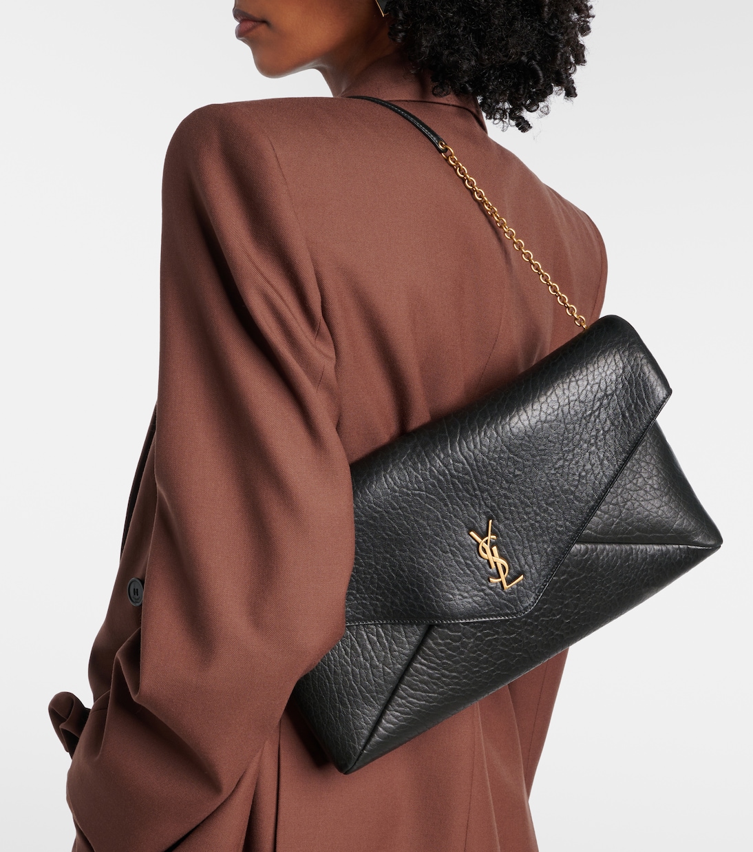 Bolso al hombro Cassandre XXL de piel | Saint Laurent