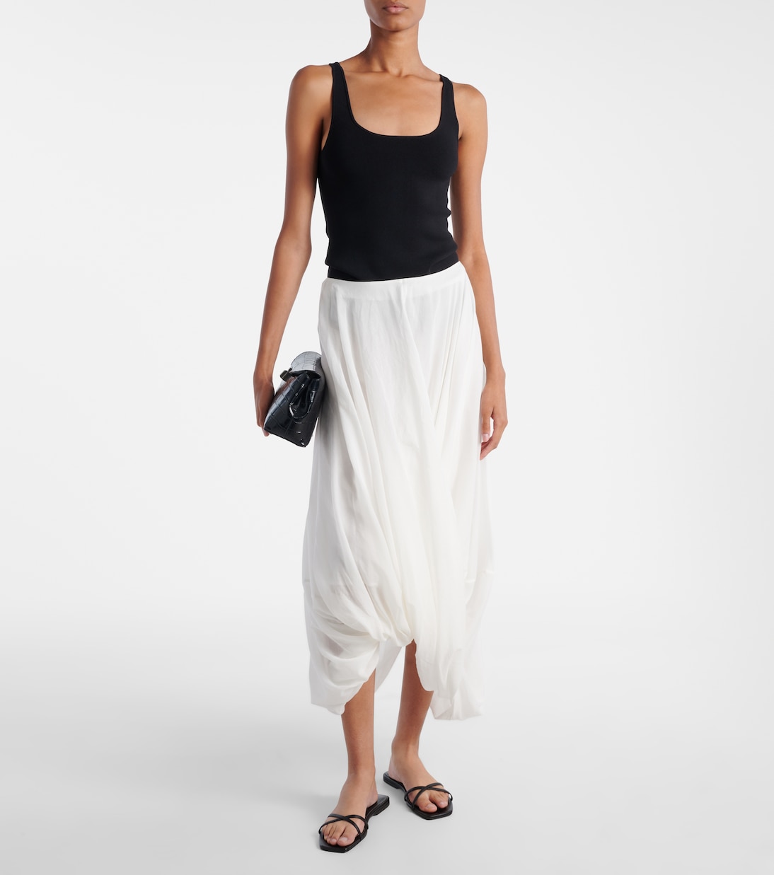 Draped maxi skirt | Toteme