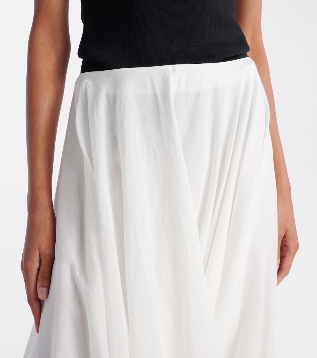 Draped maxi skirt | Toteme