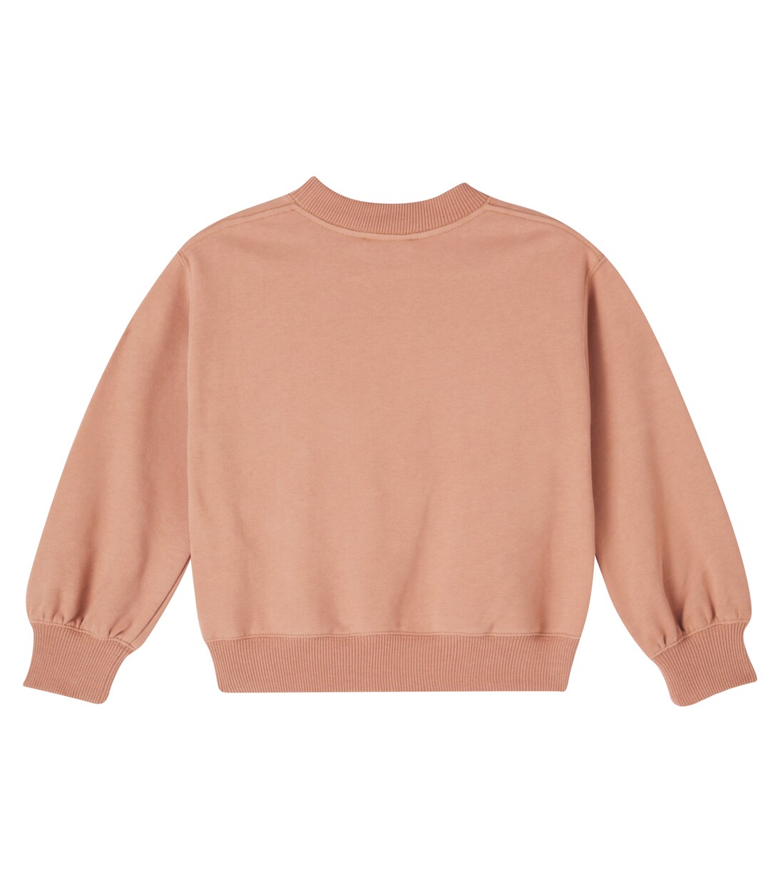 Logo cotton fleece sweatshirt | Chloé Kids