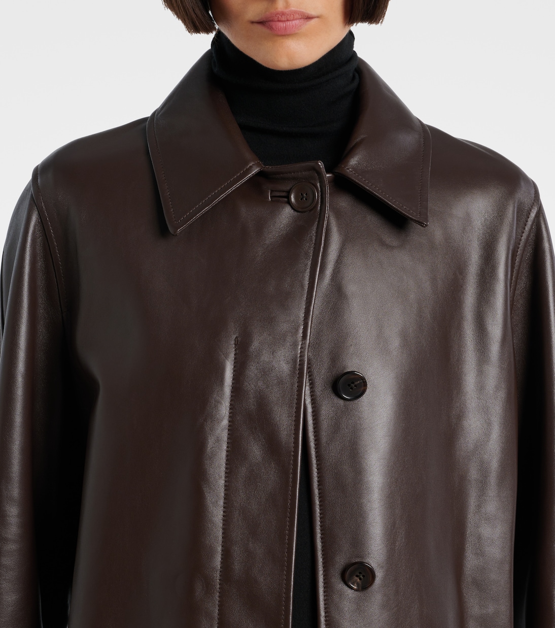 Gracia leather jacket | The Row