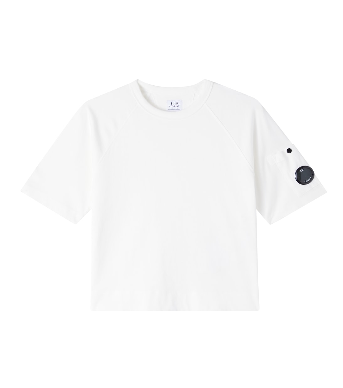 Lens cotton jersey T-shirt | C.P. Company Kids