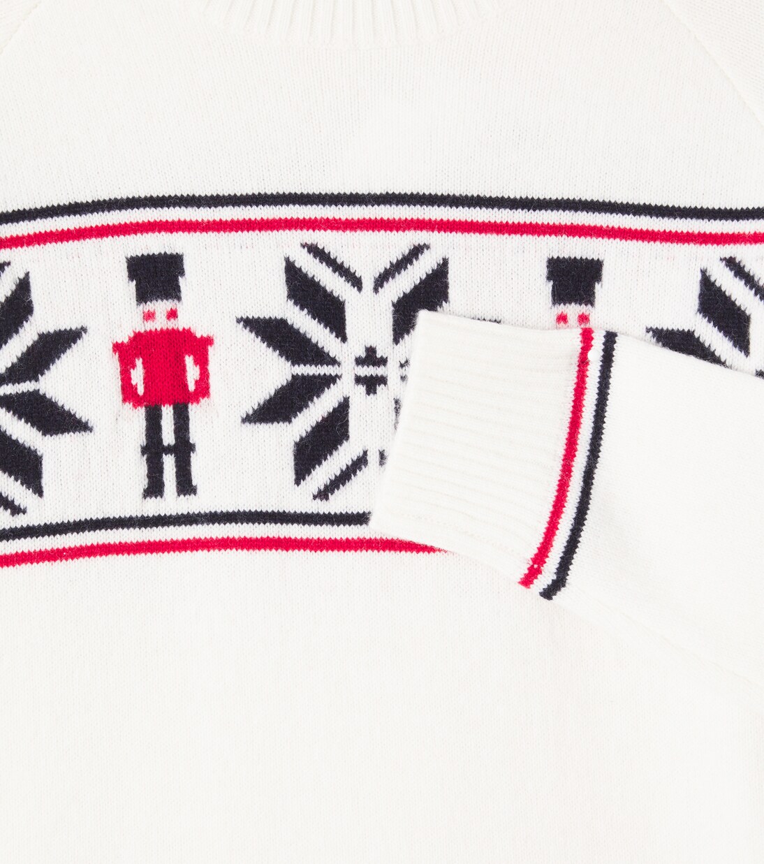 Intarsia wool sweater | Tartine et Chocolat