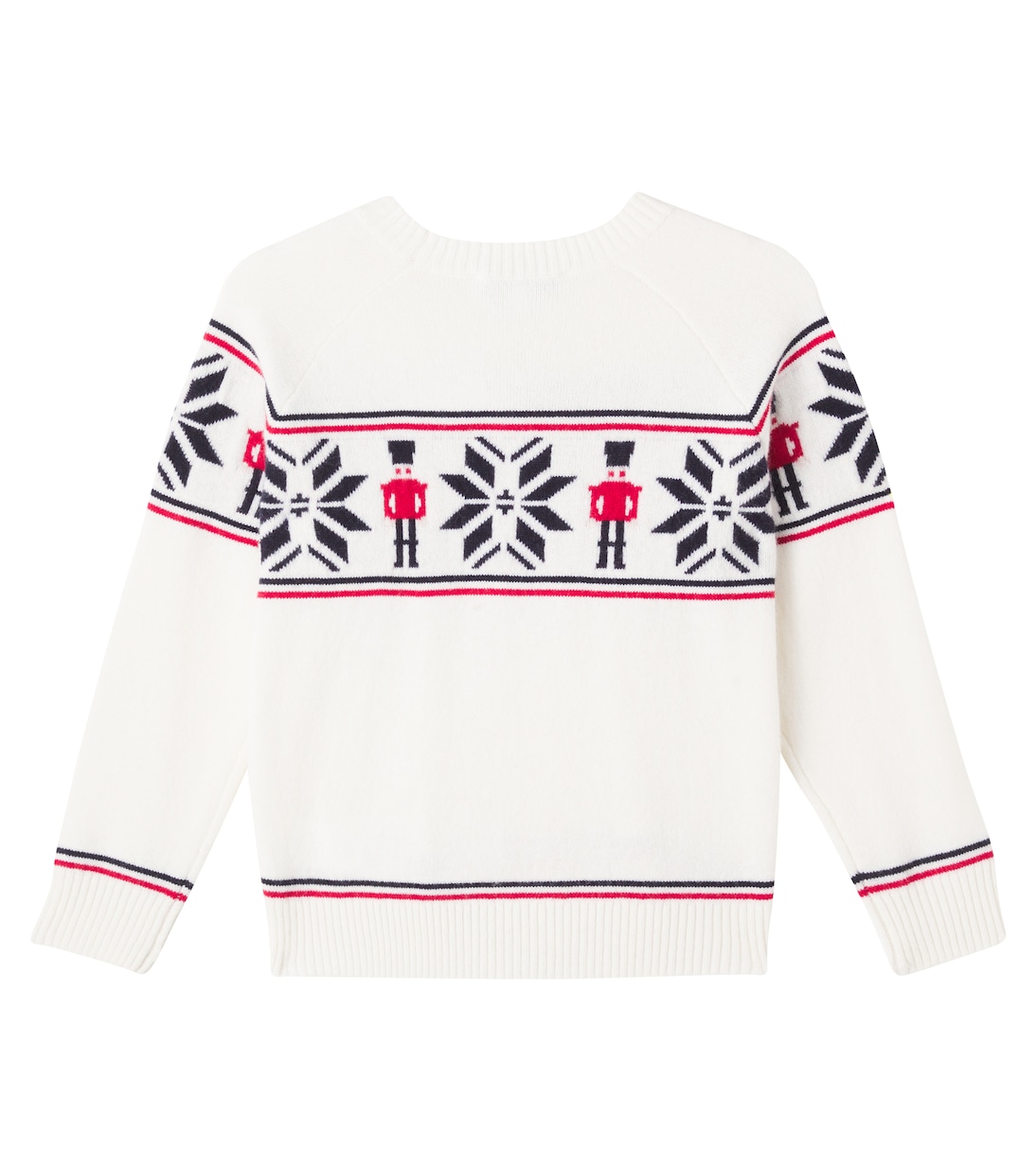 Intarsia wool sweater | Tartine et Chocolat