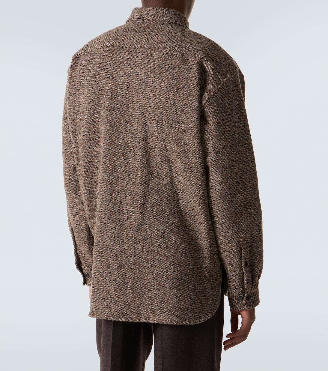 Hemdjacke aus Tweed | Dries Van Noten