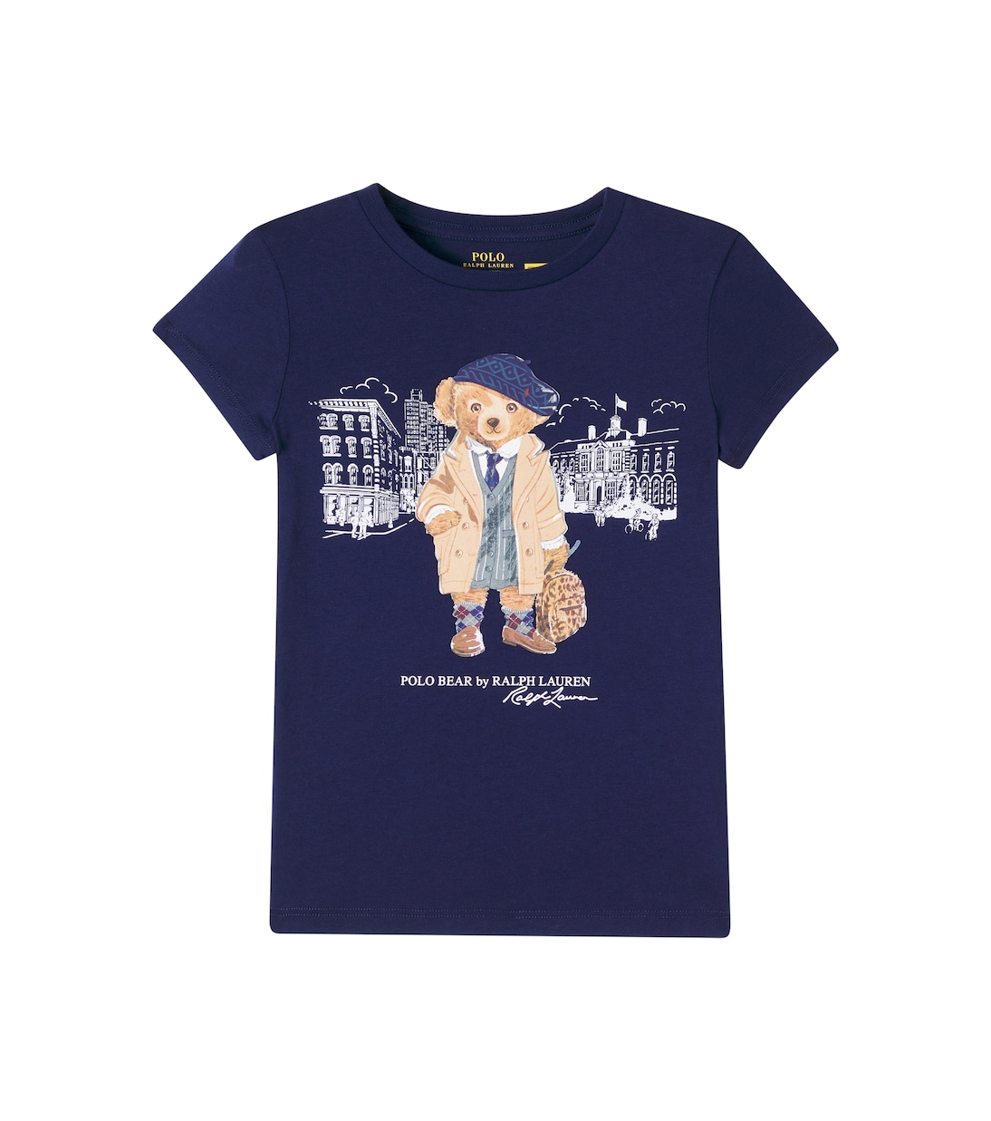 T-shirt Polo Bear in jersey di cotone | Polo Ralph Lauren Kids