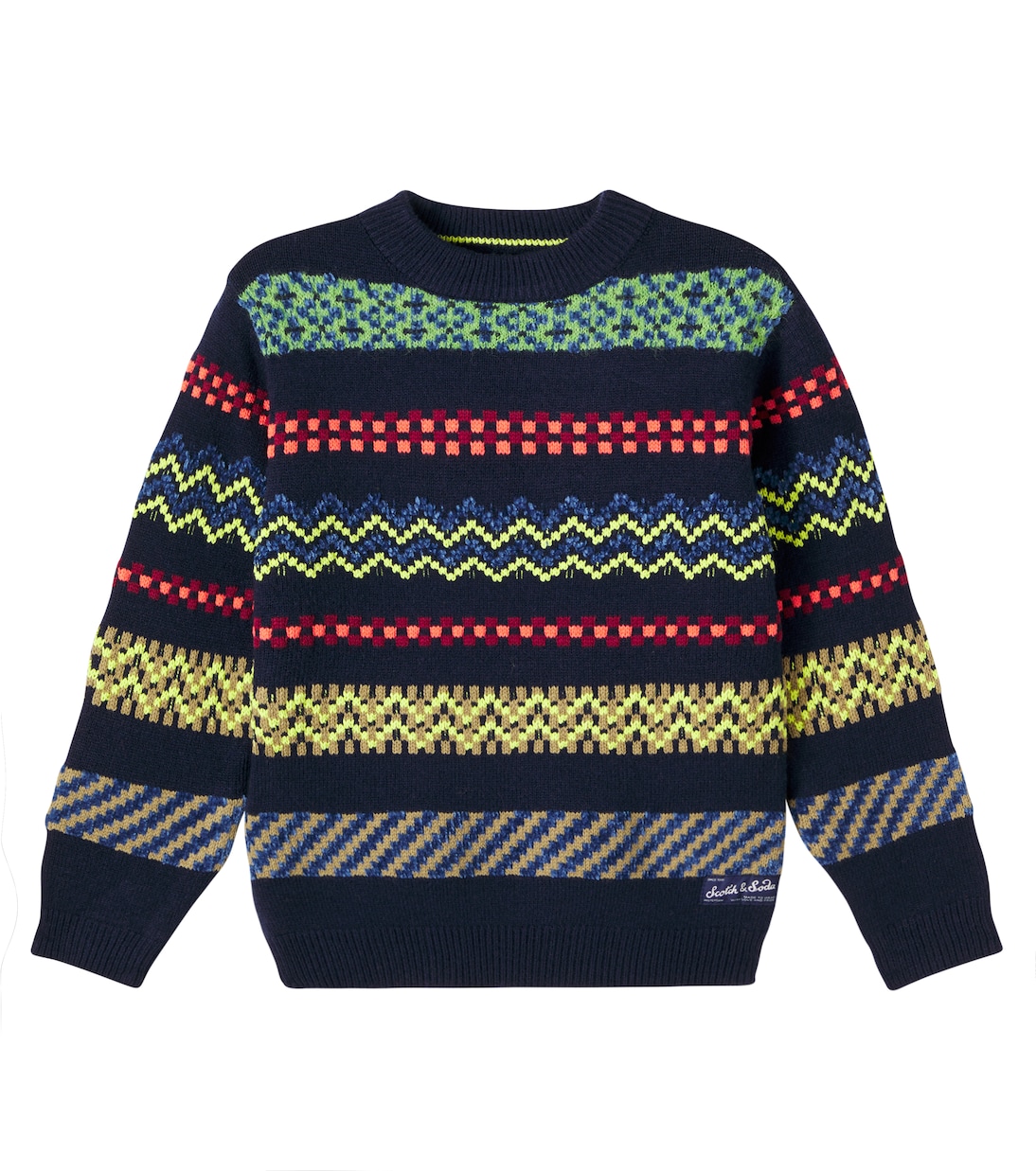 Pullover Fair Isle in jacquard | Scotch & Soda Kids