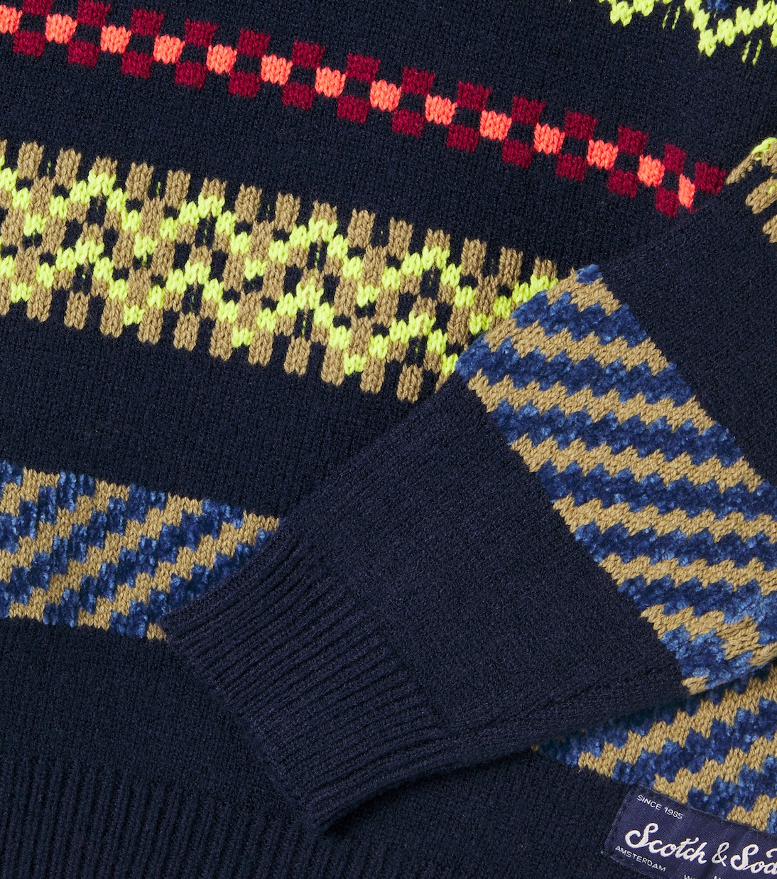 Pullover Fair Isle in jacquard | Scotch & Soda Kids