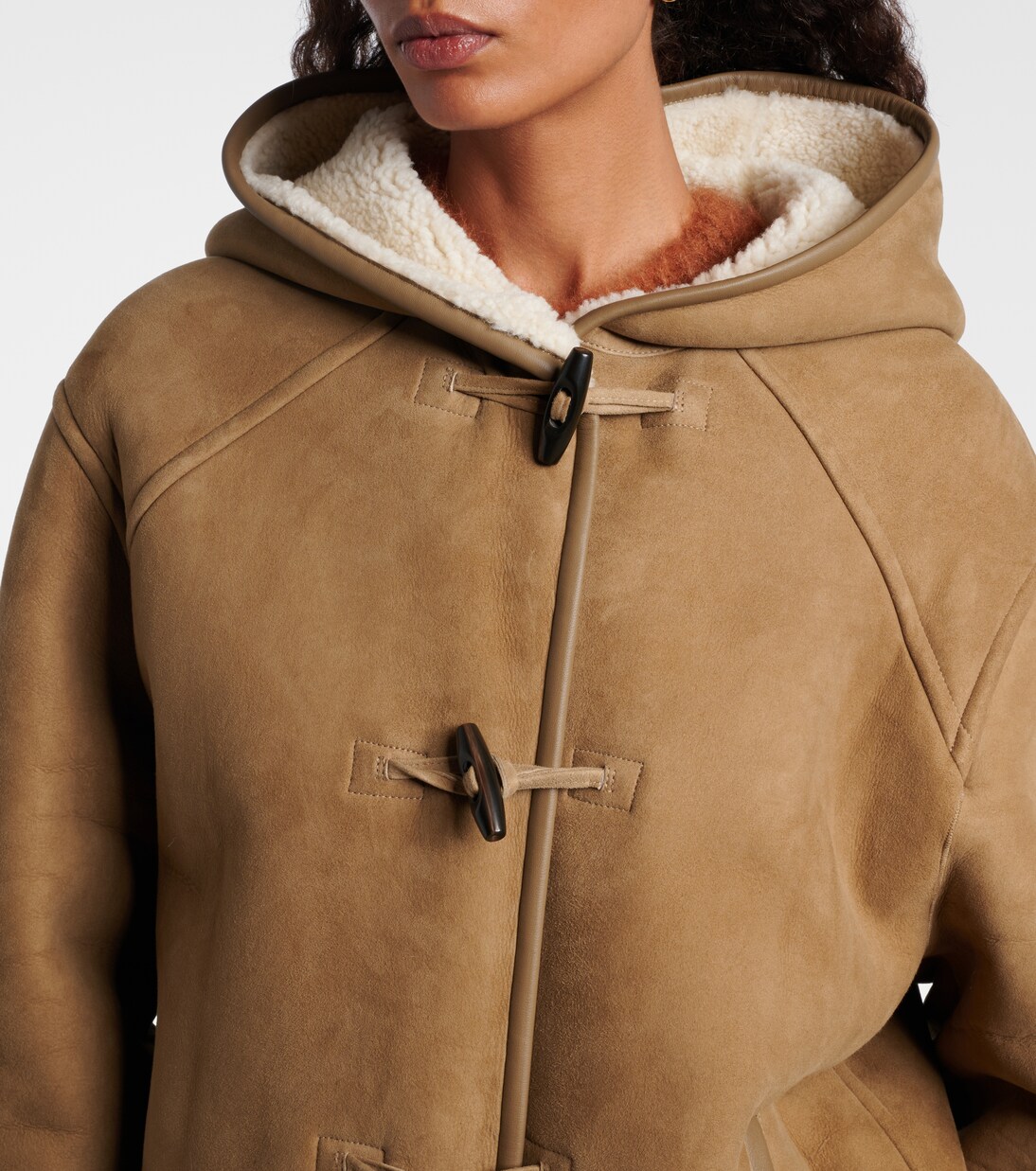 Wendbare Jacke aus Leder und Shearling | Yves Salomon