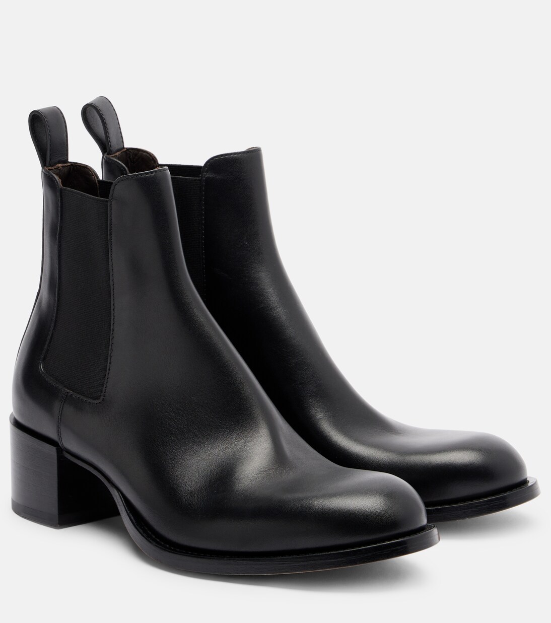 Nobilis Chelsea leather ankle boots | The Row