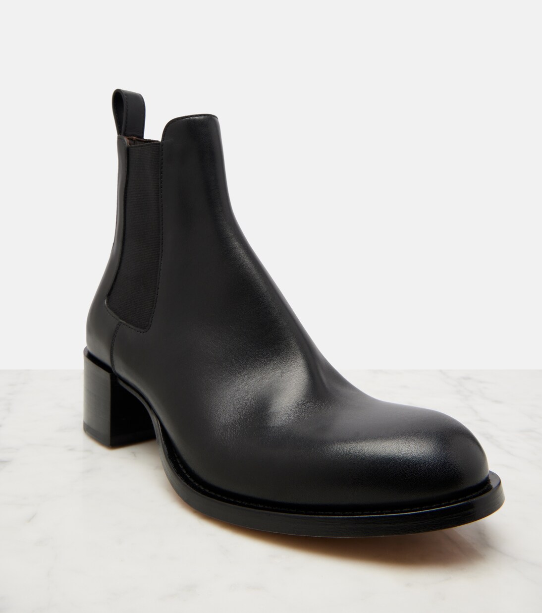 Nobilis Chelsea leather ankle boots | The Row