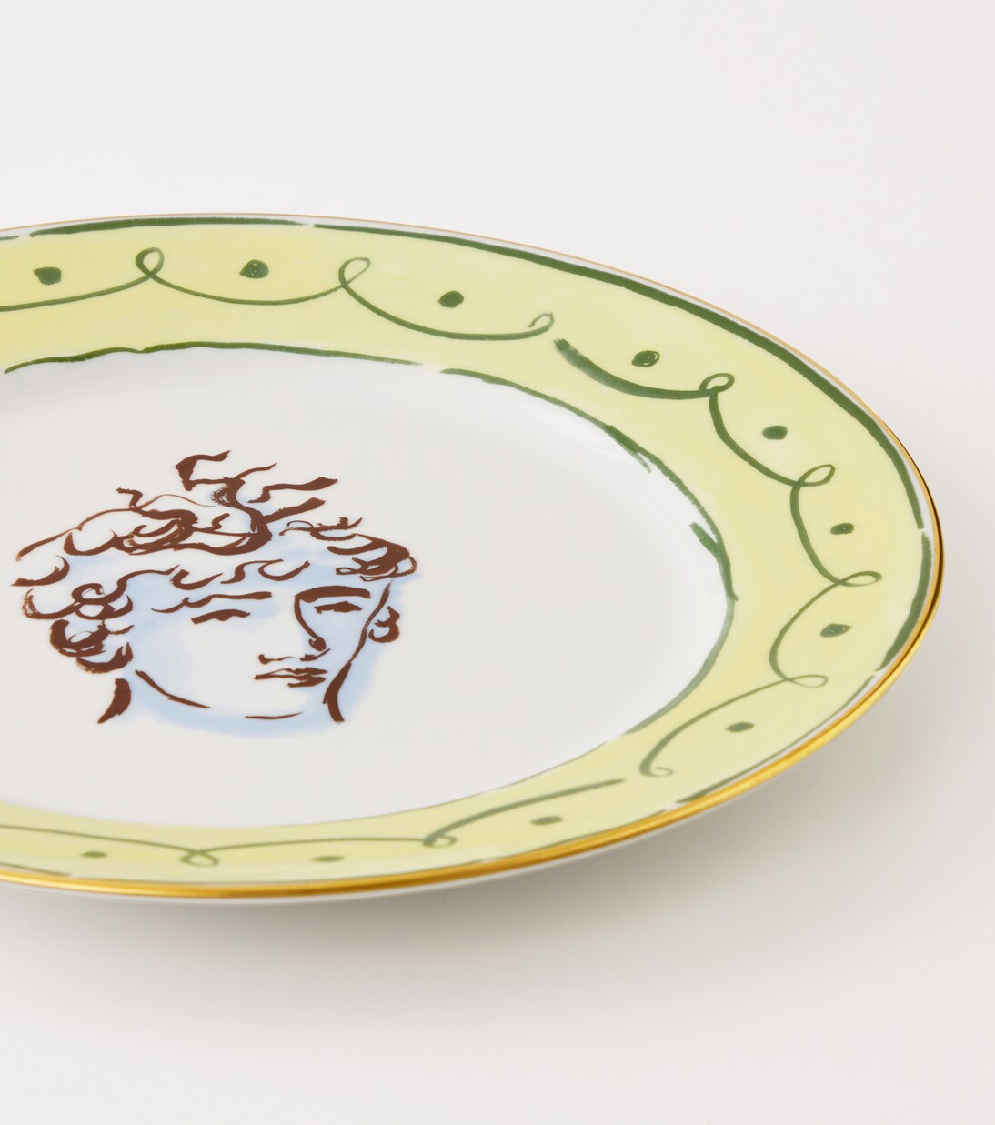 Speiseteller Il Viaggio di Nettuno by Luke Edward Hall | Ginori 1735