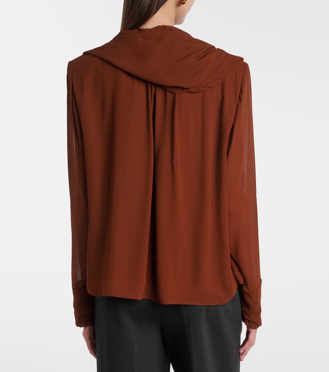 Top Sheer Twist aus Georgette | Dorothee Schumacher