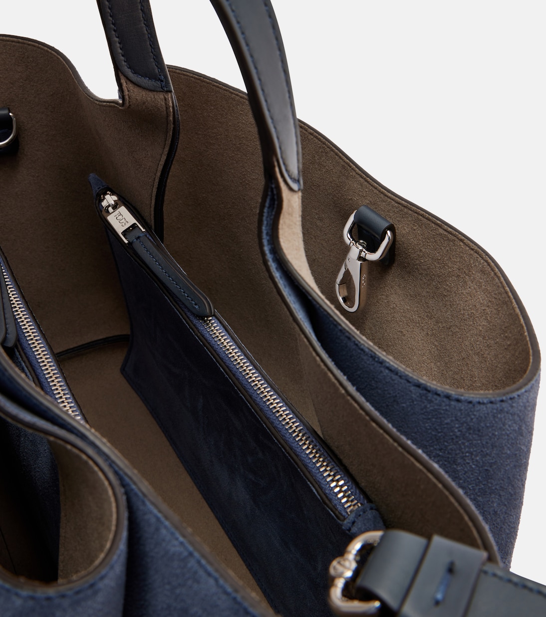 Apa Small suede tote bag | Tod's