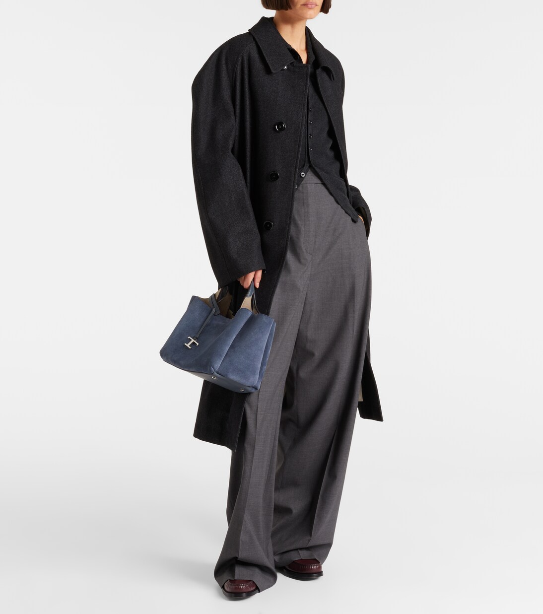 Apa Small suede tote bag | Tod's