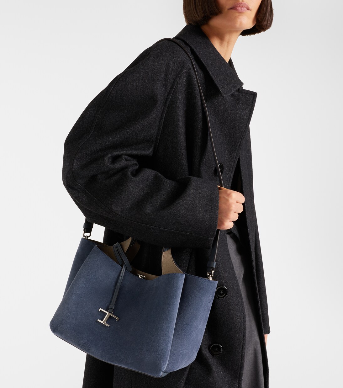 Apa Small suede tote bag | Tod's