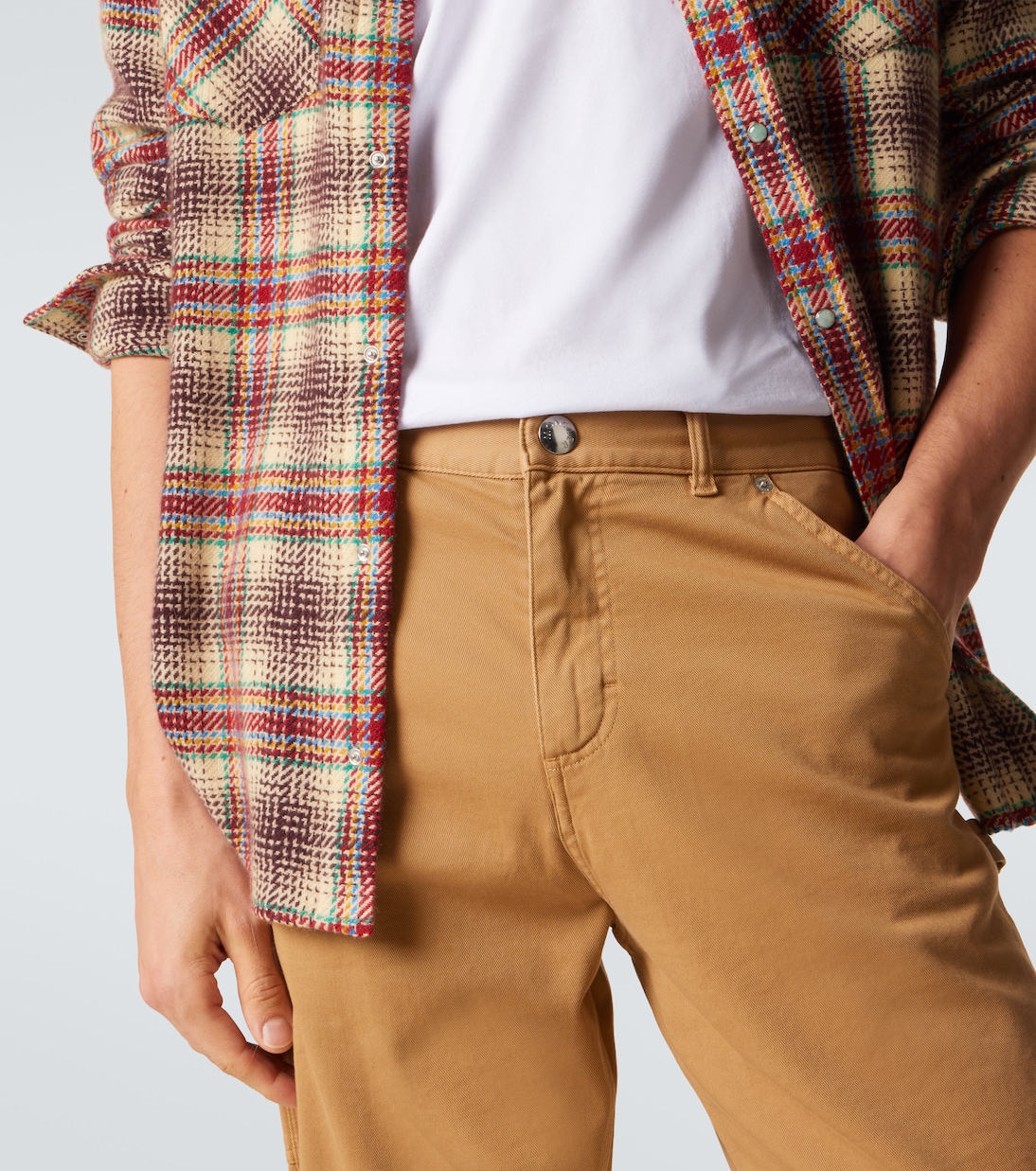 Cotton straight pants | Moncler