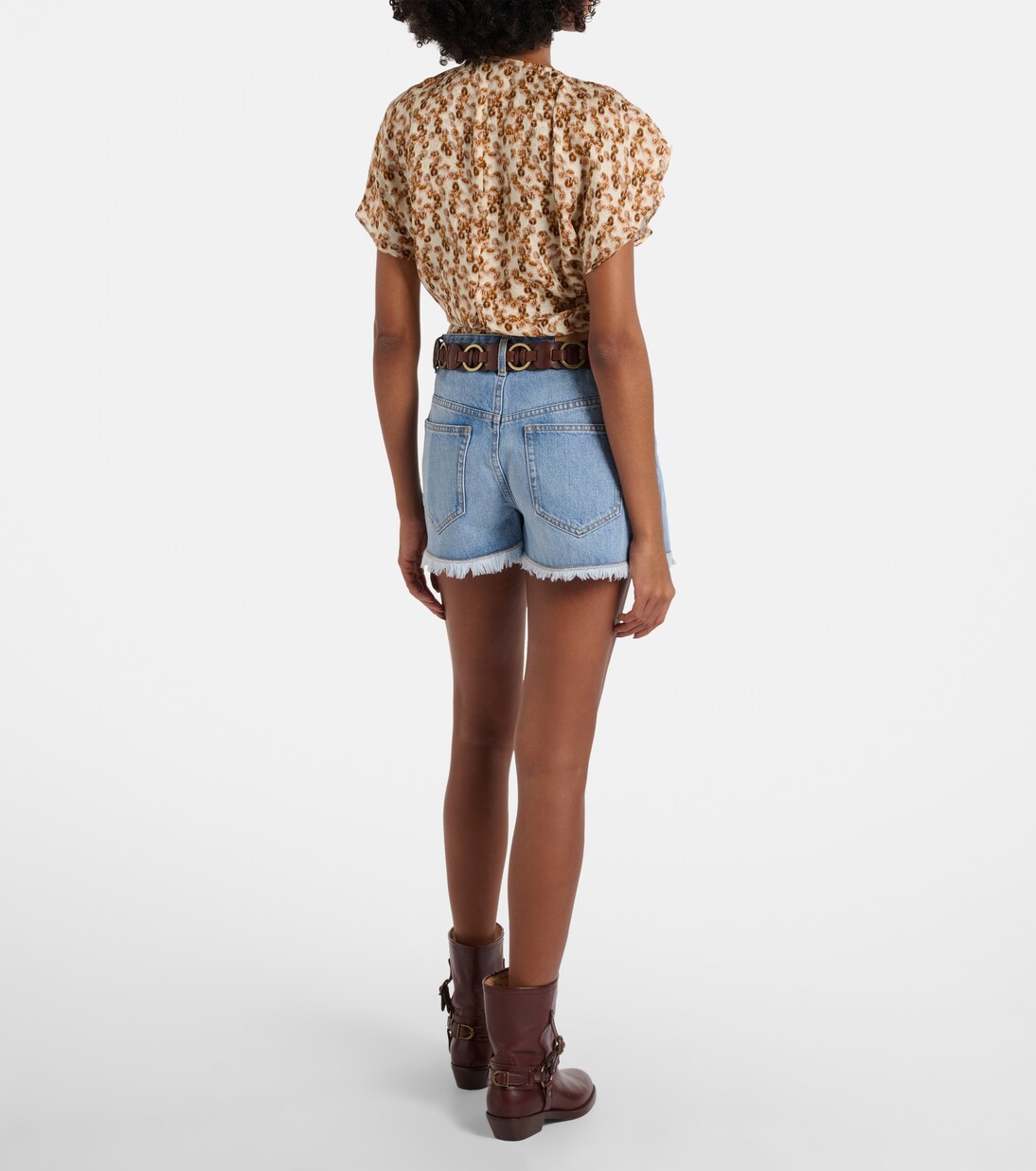 High-Rise Jeansshorts Lesia | Isabel Marant
