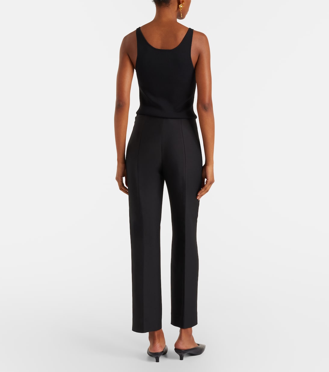 Wool and silk slim pants | Toteme