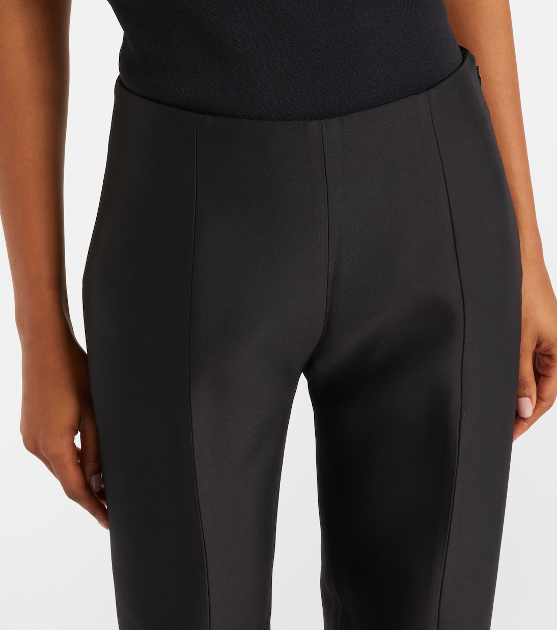 Wool and silk slim pants | Toteme