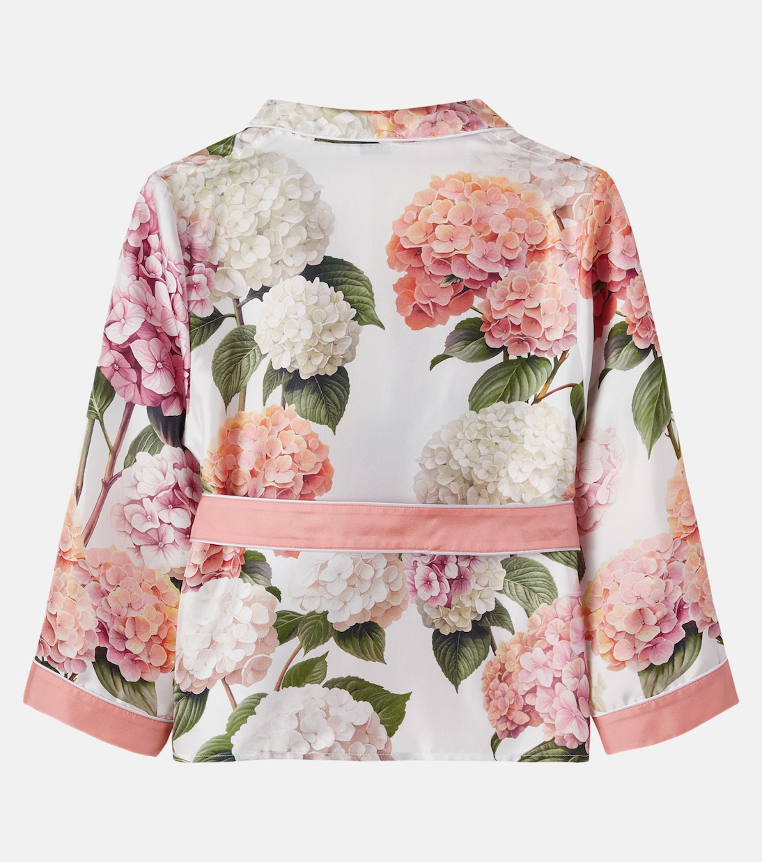 Bedrucktes Hemd aus Seide | Dolce&Gabbana Kids