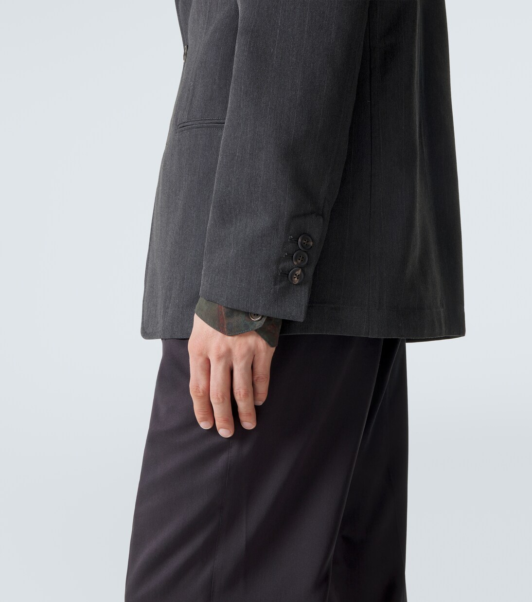 Unconstructed Ceremony pinstripe blazer | Our Legacy