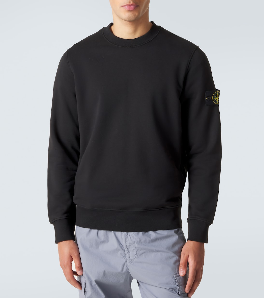 Compass cotton jersey sweatshirt | Stone Island