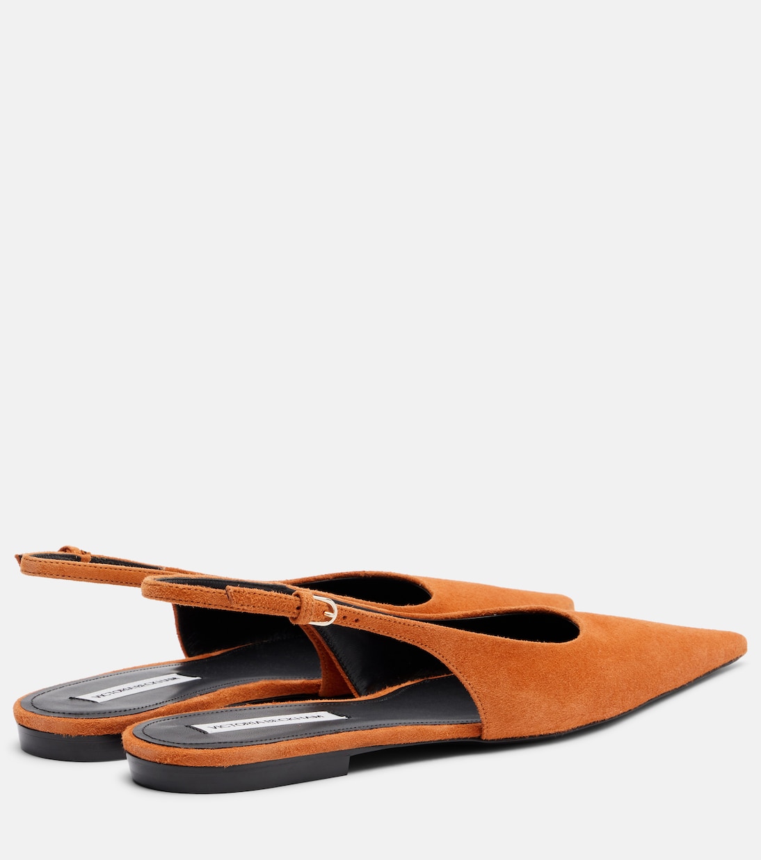 Suede slingback flats | Victoria Beckham