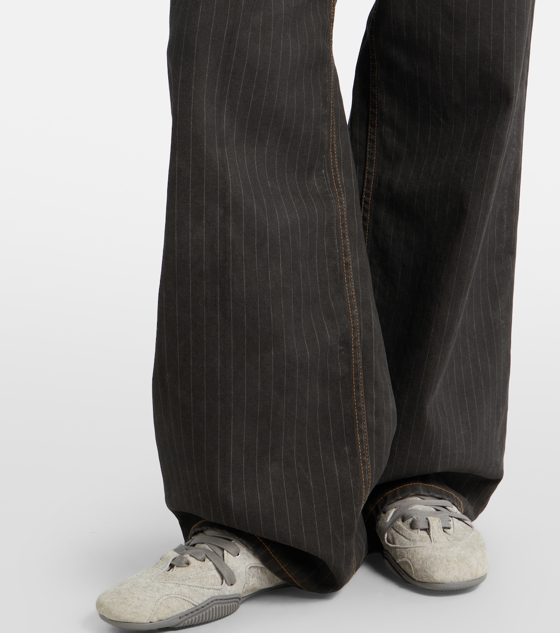 1981 chalk stripe wide-leg jeans | Acne Studios