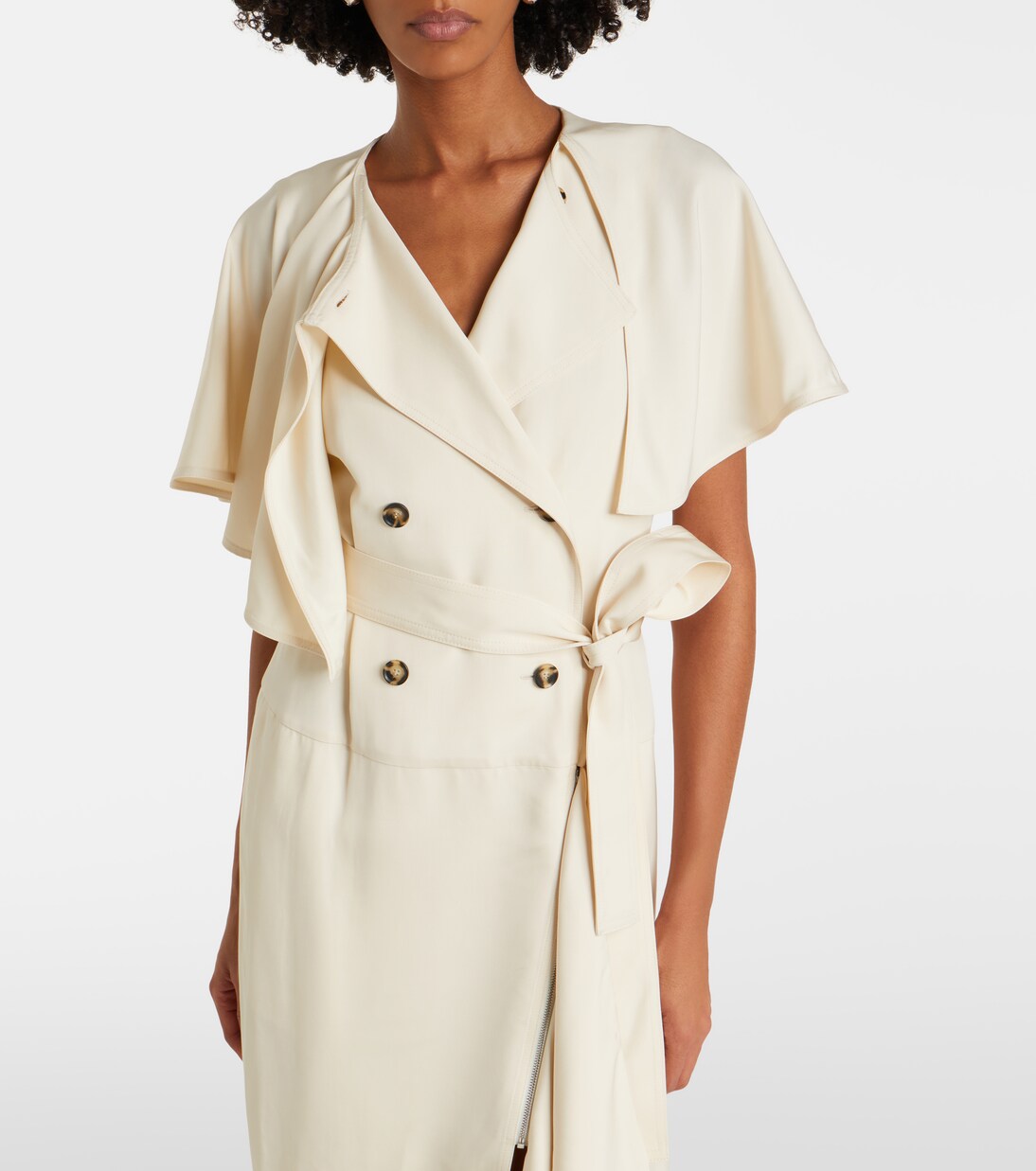 Midikleid Isolde aus Twill | Proenza Schouler