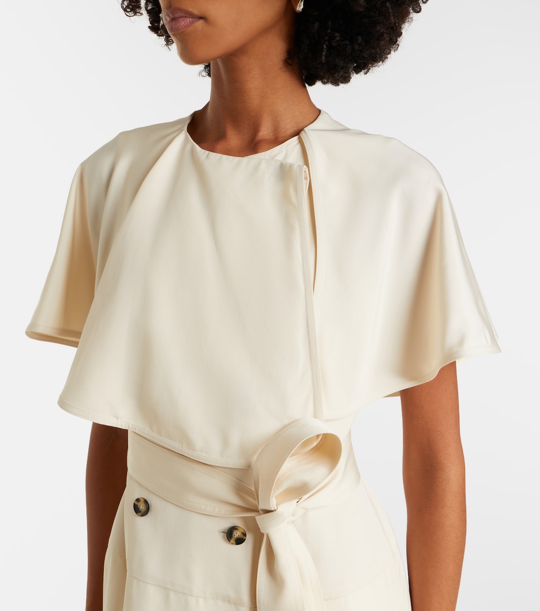 Midikleid Isolde aus Twill | Proenza Schouler