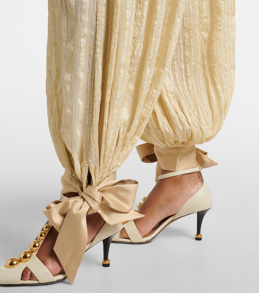 Striped balloon pants | Xu Zhi