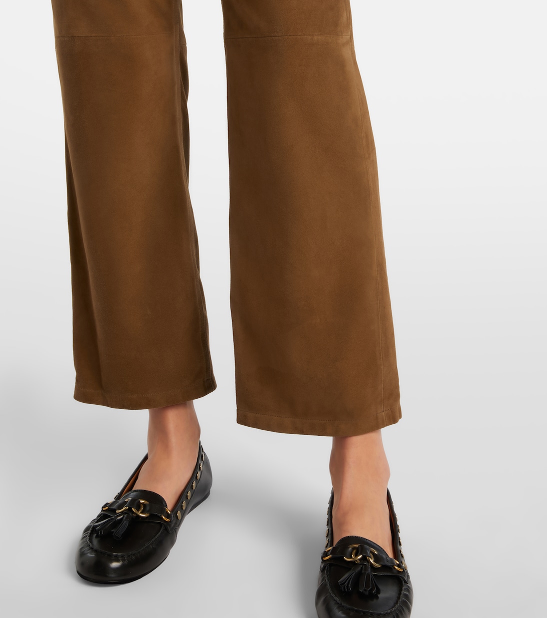 Pantalones rectos de ante | Isabel Marant