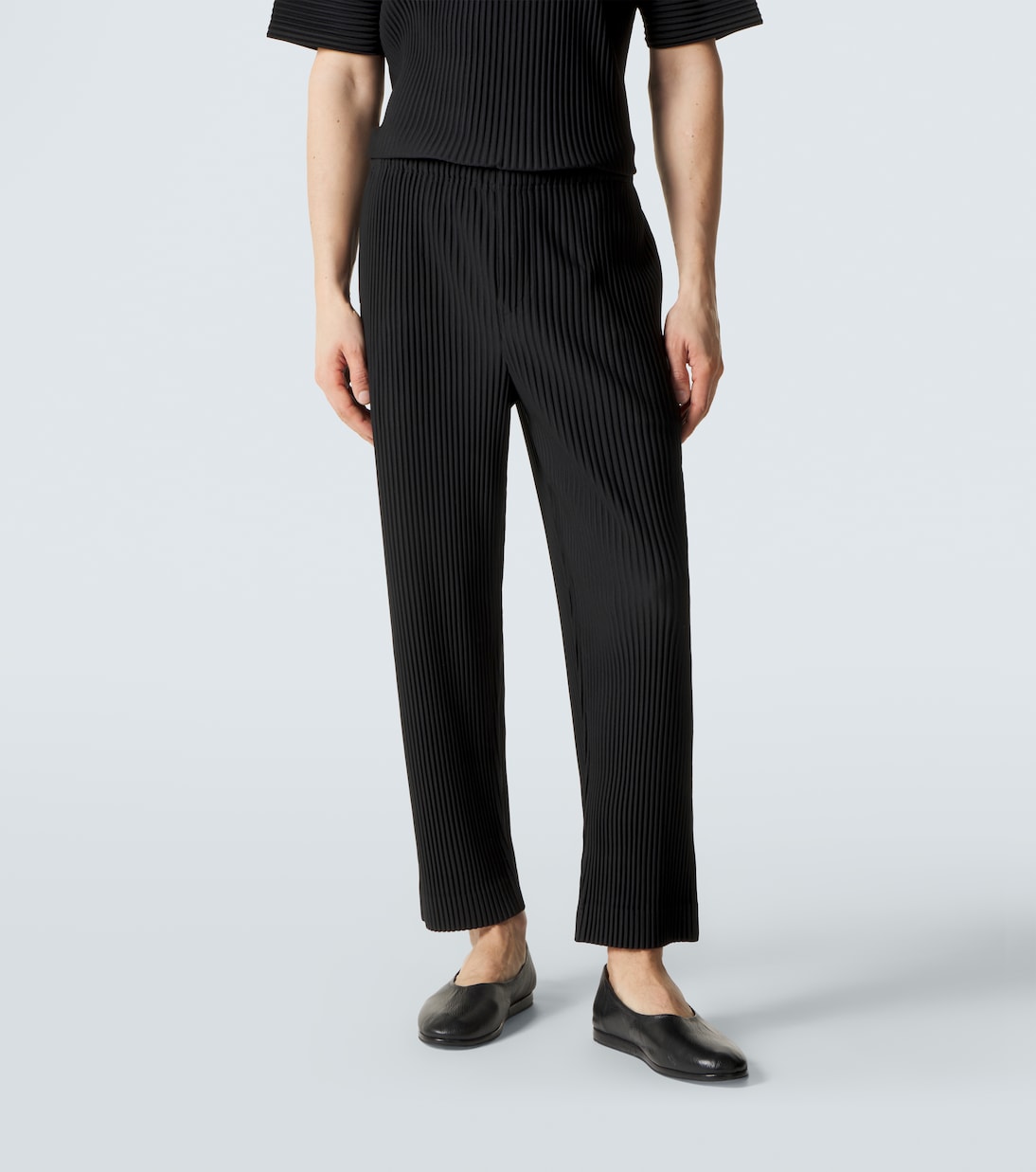 Pantaloni regular Tuxedo Pleats | Homme Plissé Issey Miyake