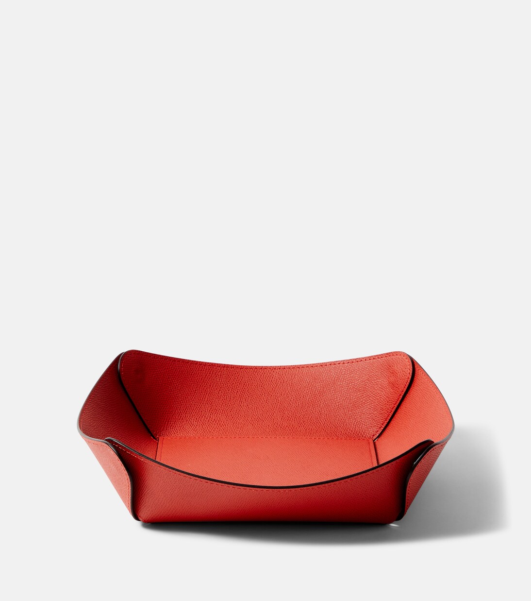Vide-poches Medium Safran en cuir | Giobagnara