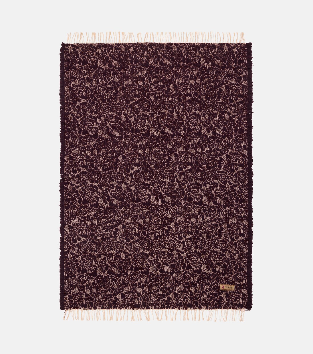 Malghe wool and cotton-blend throw | The House of Lyria