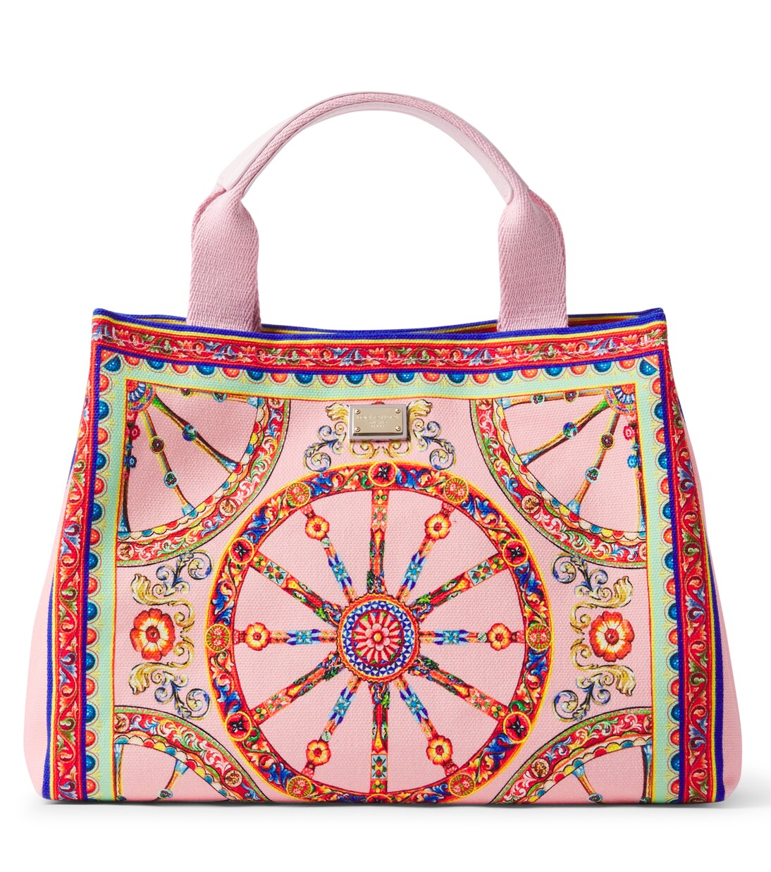 Carretto canvas tote bag | Dolce&Gabbana Kids