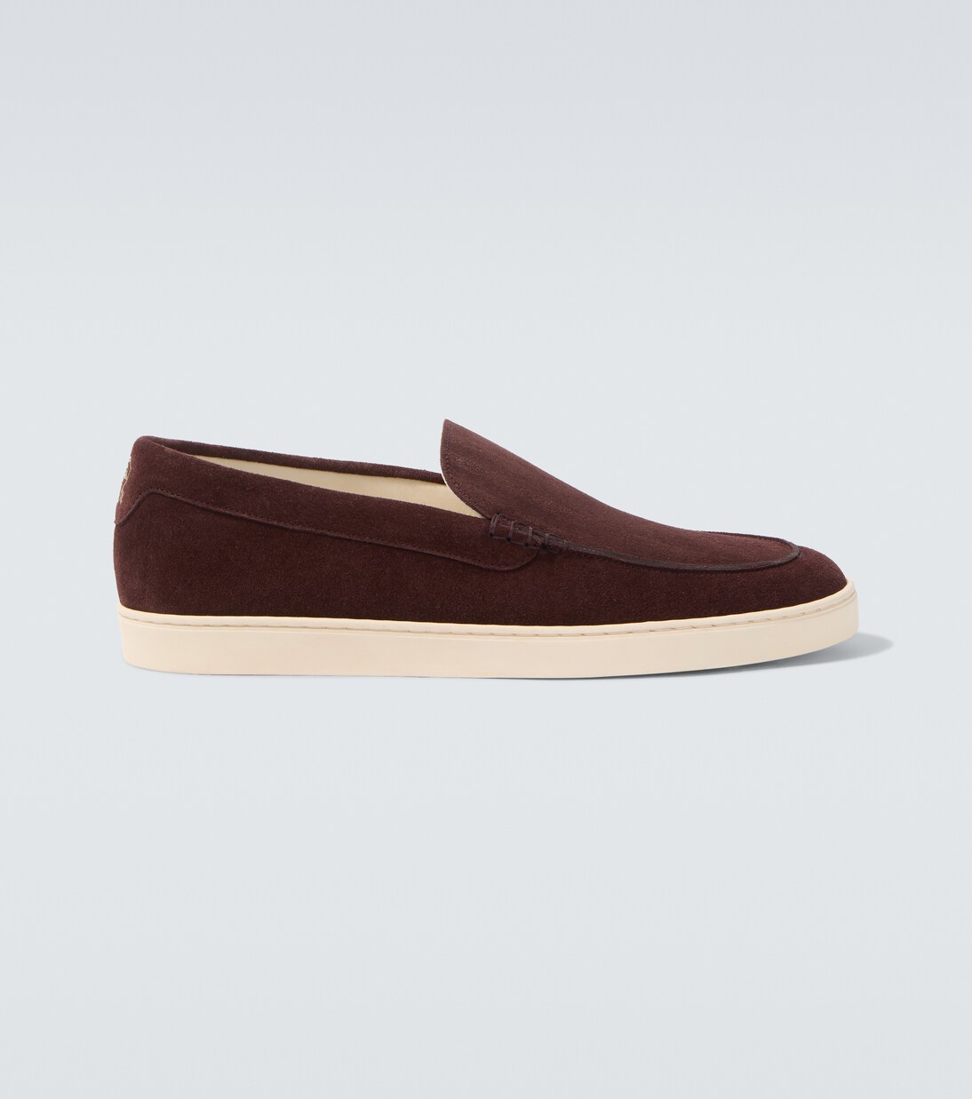 Zapatos slip-on Chevron de ante | Brunello Cucinelli
