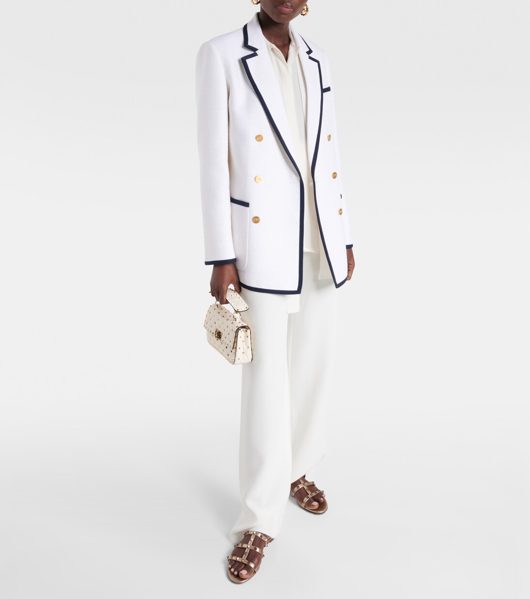 Rockstud leather sandals | Valentino Garavani